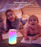Govee Smart Table Lamp, Dimmable App Wi-Fi Control Lamp with 43 Scene Modes and Music Mode, Warm White Light RGBIC Bedside Lamp for Bedrooms and Living Room, Works with Alexa & Google Assistant