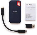 SanDisk Extreme Portable External SSD 500 ГБ - до 550 МБ / с - USB-C, USB 3.1 - серый