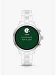 MICHAEL KORS ACCESS - Runway Silver-Tone and Ceramic Smartwatch - MKT5050