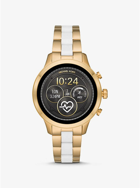 Mkt5046 runway rose store gold smartwatch