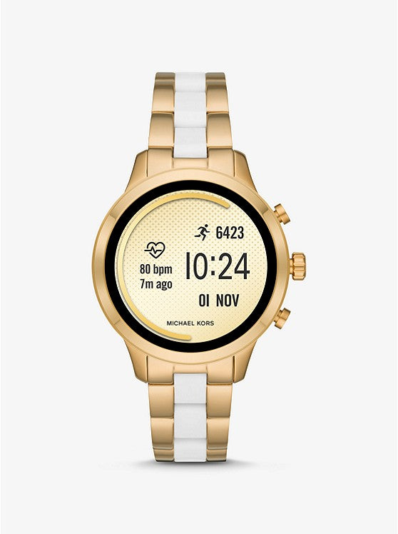 Michael kors access runway 2025 gen 4 display smartwatch mkt5056