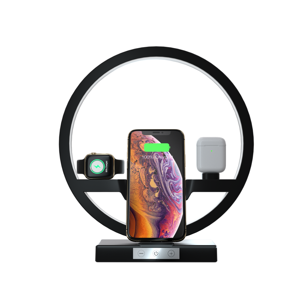 Iphone charging best sale lamp