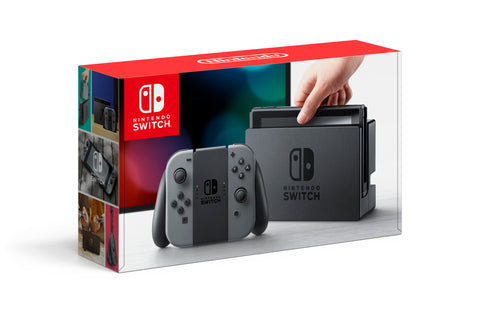 Консоль Nintendo Switch с серым Joy-Con