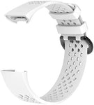 Fitbit Charge 3 replacement Band (White-Large)