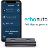 Amazon - Echo Auto Smart Speaker with Alexa - Black