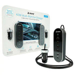 Atomi 40W 12V USB Car Charger 2 Pack