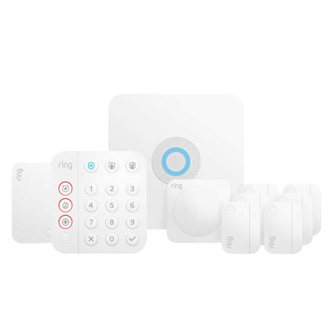 Ring Alarm Wireless Security Kit Home System - 10 Piece