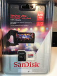 Карта SanDisk Ultra micro sdxc uhs-i 128 гб