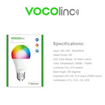 Vocolinc L1 Smart WiFi Lightbulb, A60