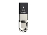 Lexar JumpDrive Fingerprint F35 64GB USB 3.0 Flash Drive 256bit AES Encryption M