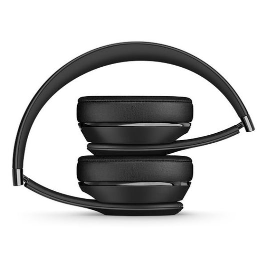 Матовые черные беспроводные накладные наушники Beats Solo3